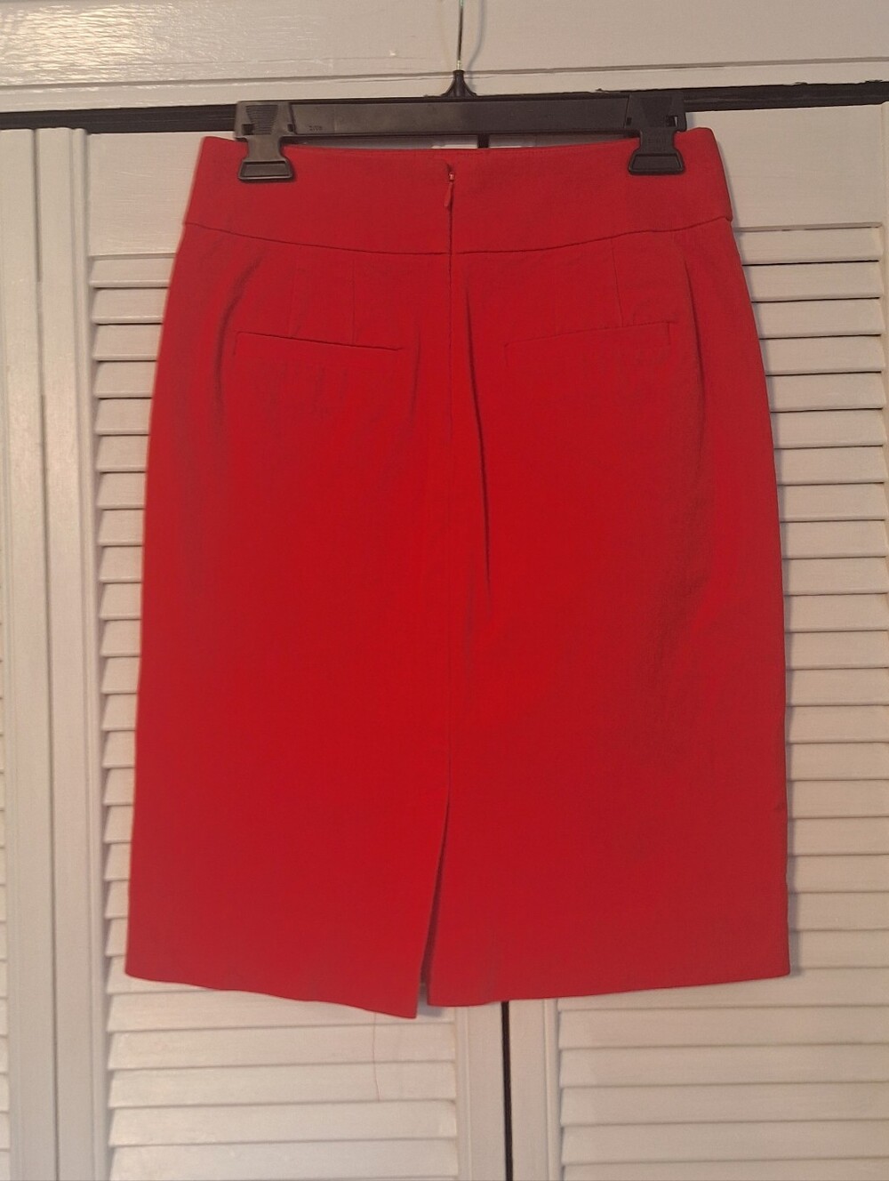 Banana Republic Vintage Y2K Red Pencil Skirt Sz 2 *O - Picture 3 of 5